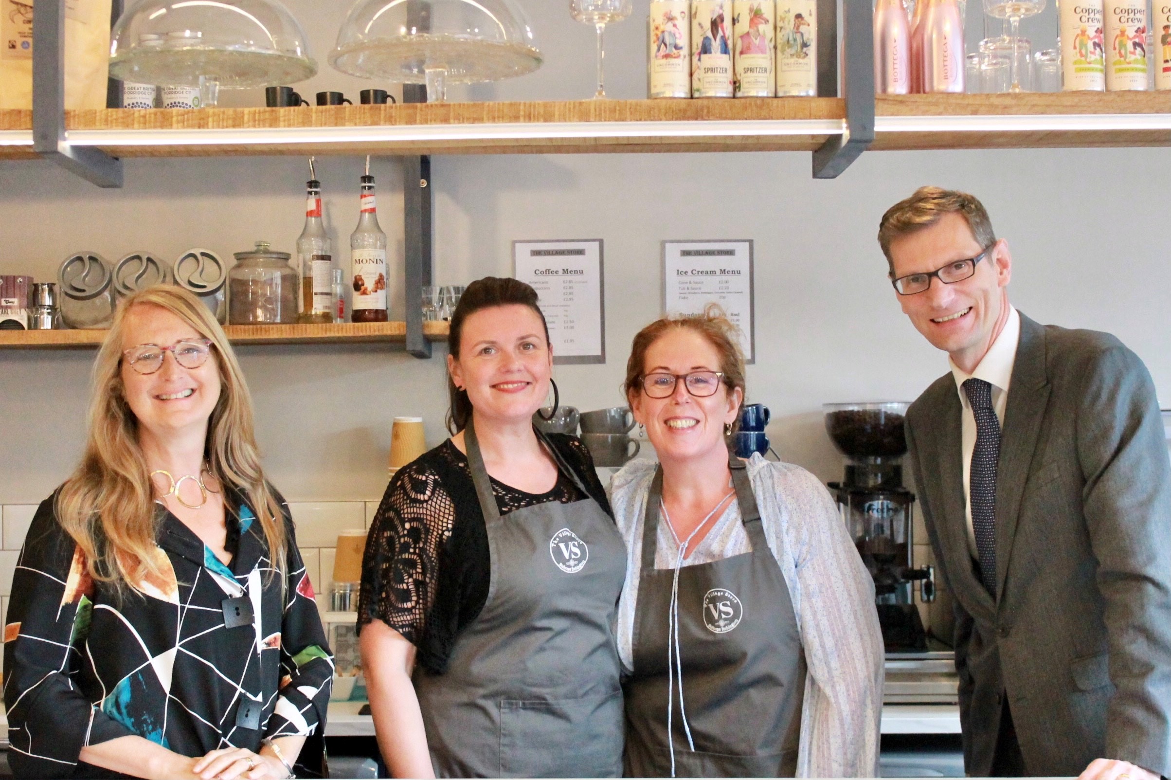 BTTJ helps The Village Store, Bishops Itchington to open its doors