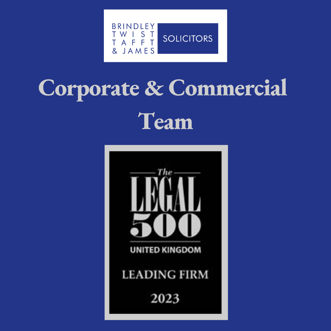 BTTJ recognised again by the Legal 500
