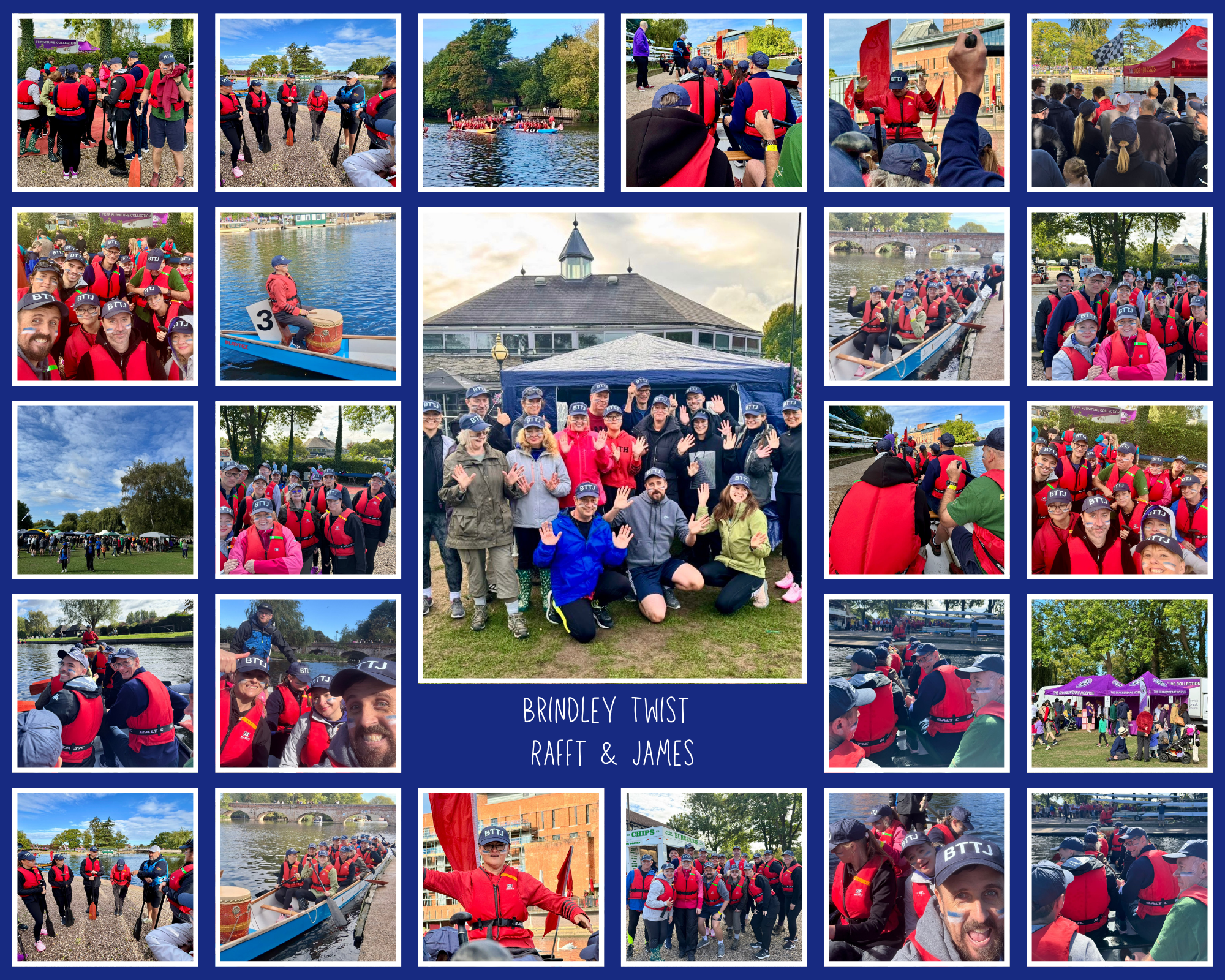 A fantastic day had by team Brindley Twist Tafft & James at the boat race yesterday at Stratford Boat Club!!